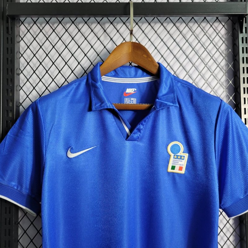 1998 Retro Italy Home Football Shirt