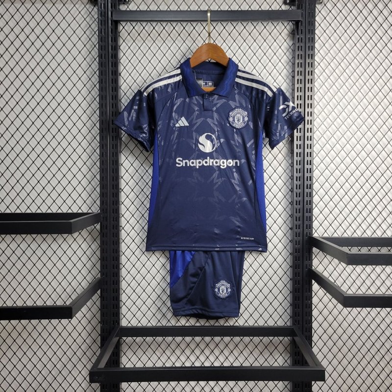2024/2025 Manchester United Away Football Shirt Kids Size