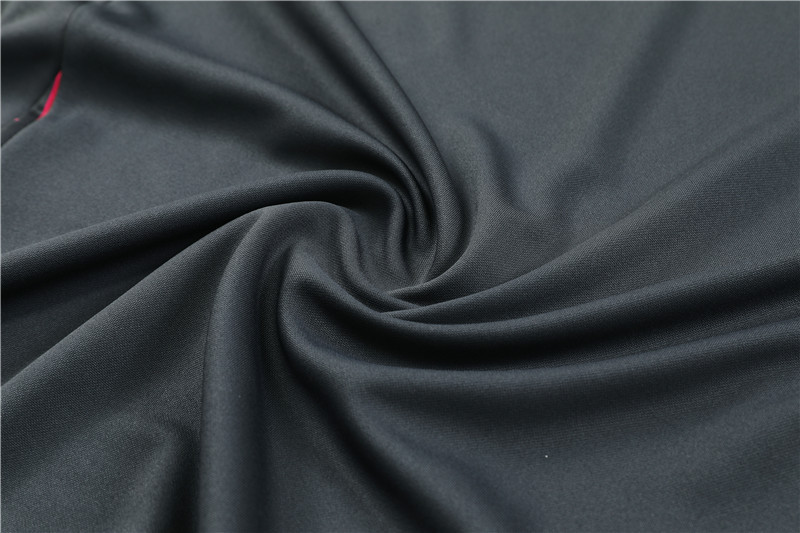 2024/2025 Player Edition Germany Prematch Shirt Dark Grey Half-zip training suit Football Jersey