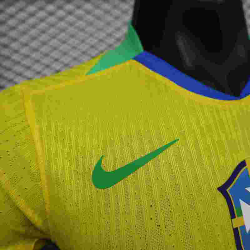2025/2026 Brazil Home Player Football Shirt