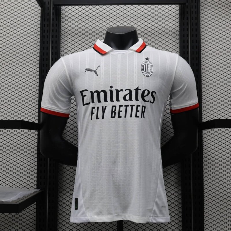 2024/2025 Player Version AC Milan Away Football Shirt