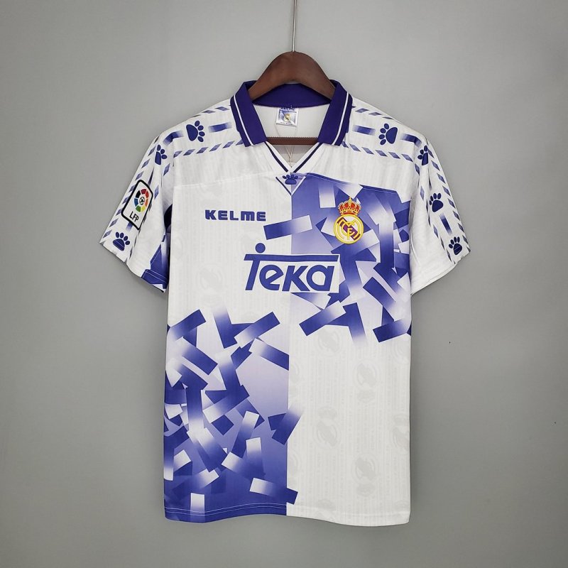 1996/1997 Retro Real Madrid Away Football Shirt