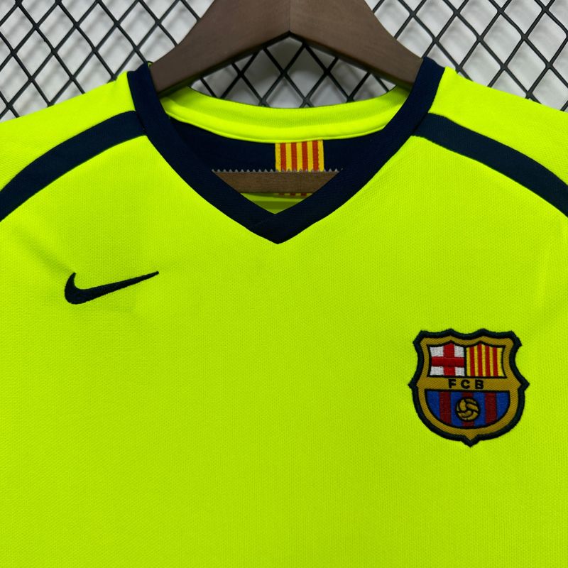 2005/06 Barcelona away jersey Retro kids kit