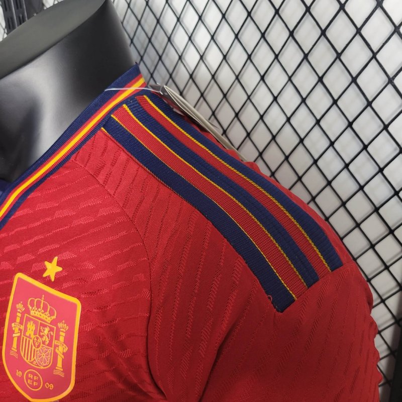 2022 Player Version Spain Home Football Shirt