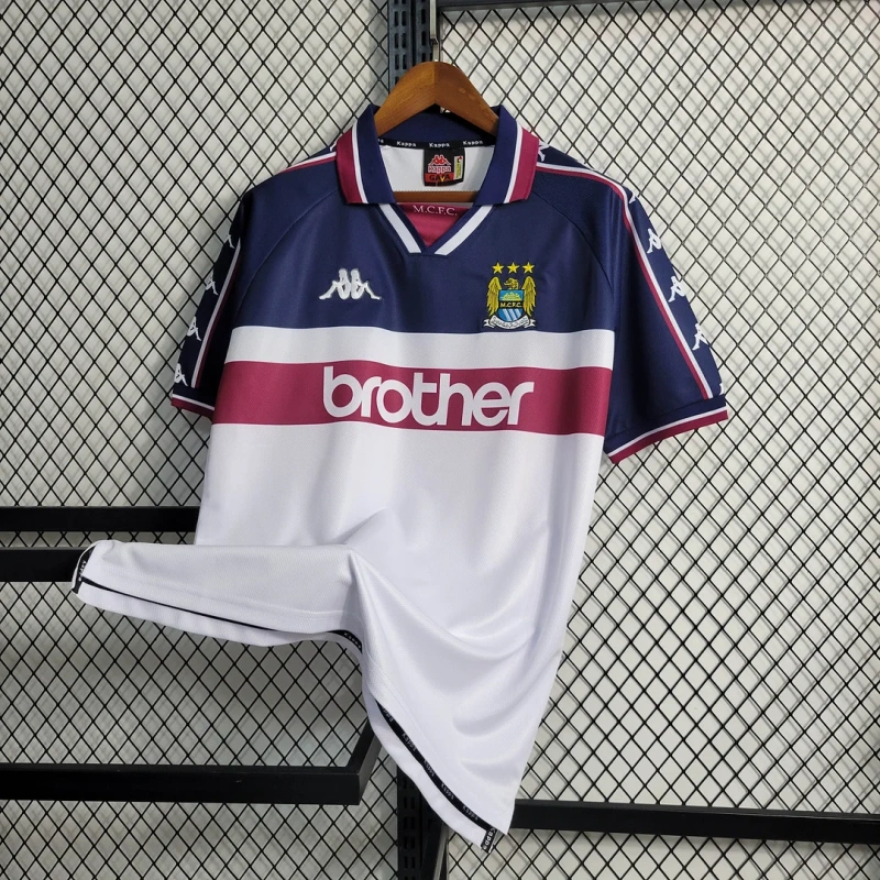1997/1998 Retro Manchester City Away Jersey