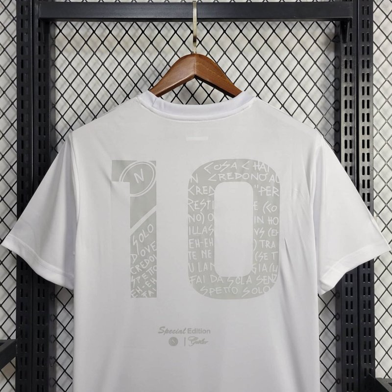 2024/2025 Napoli White Football Shirt