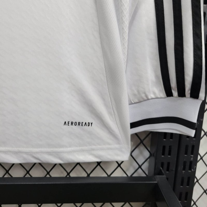 2024/2025 Long Sleeve Real Madrid Home Football Shirt