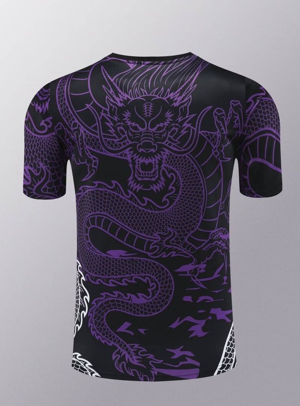 2024/2025 Real Madrid Training Wear Purple Suit Shirt