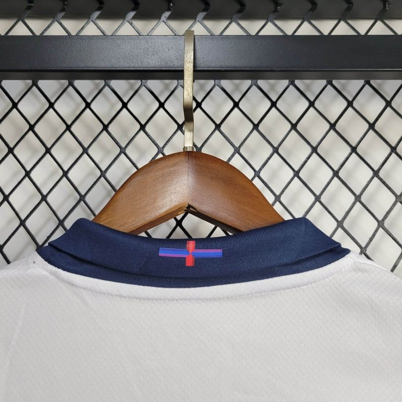 2024 Long Sleeve England Home Football Shirt Kids