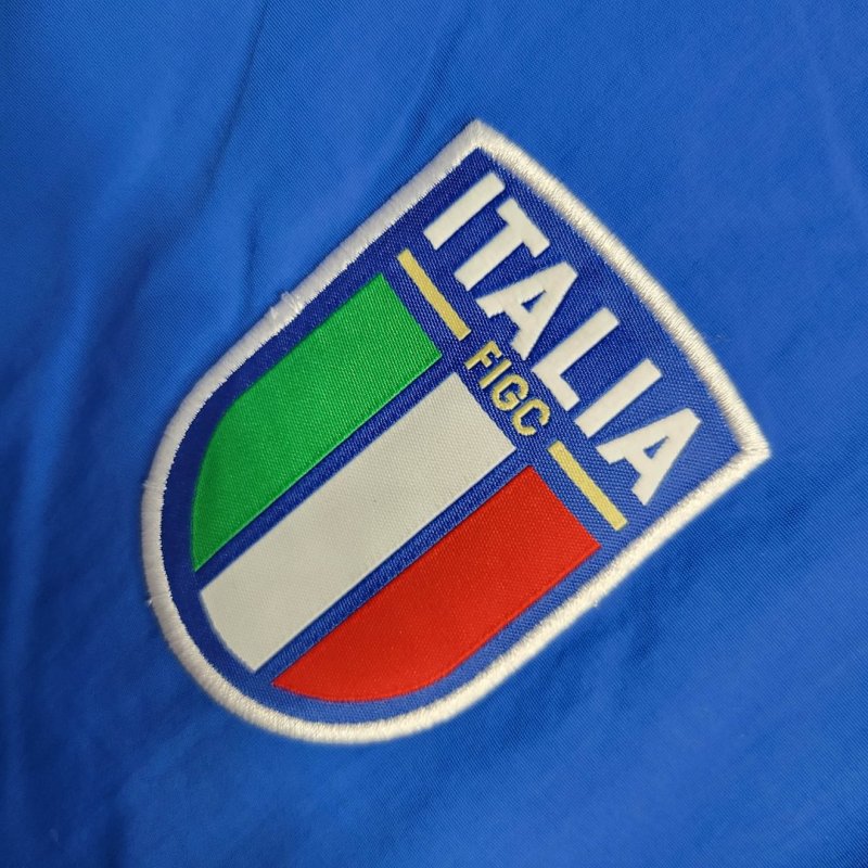 2023/2024 Italy Reversible Windbreaker（Blue-Beige）Football Shirt