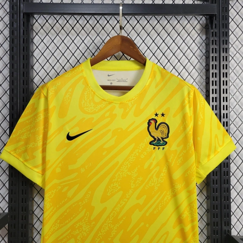 2024 France Goalkeeper Football Shirt