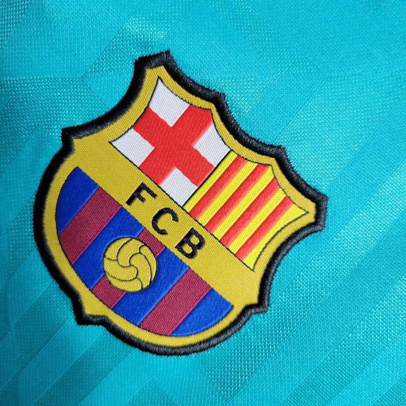 2019/2020 Retro Barcelona Third Away Football Shirt