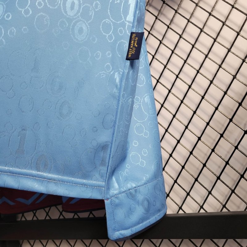 1995/1996 Retro West Ham United Away Football Shirt