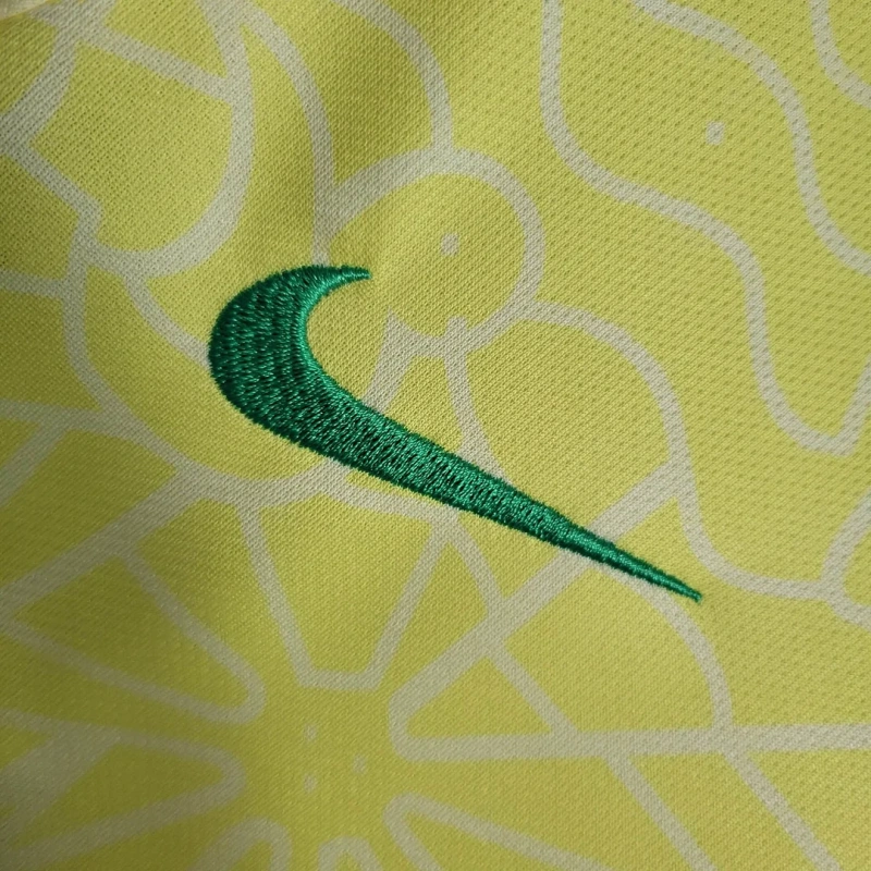 2024 Brazil Home Football Shirt Kids