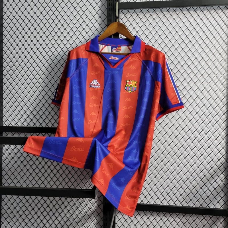 1995/1997 Retro Barcelona Home Football Shirt