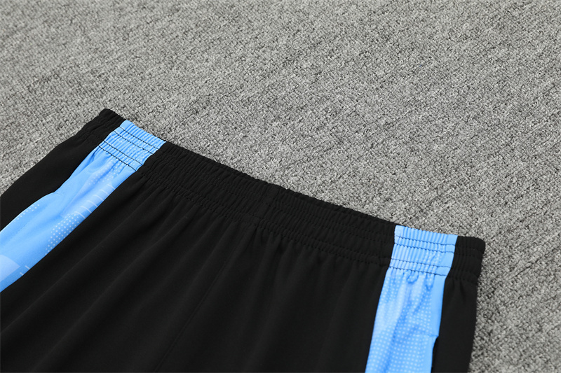 2024/2025 Player Edition Argentina Pre-Match Black Half-zip training suit Football Jersey