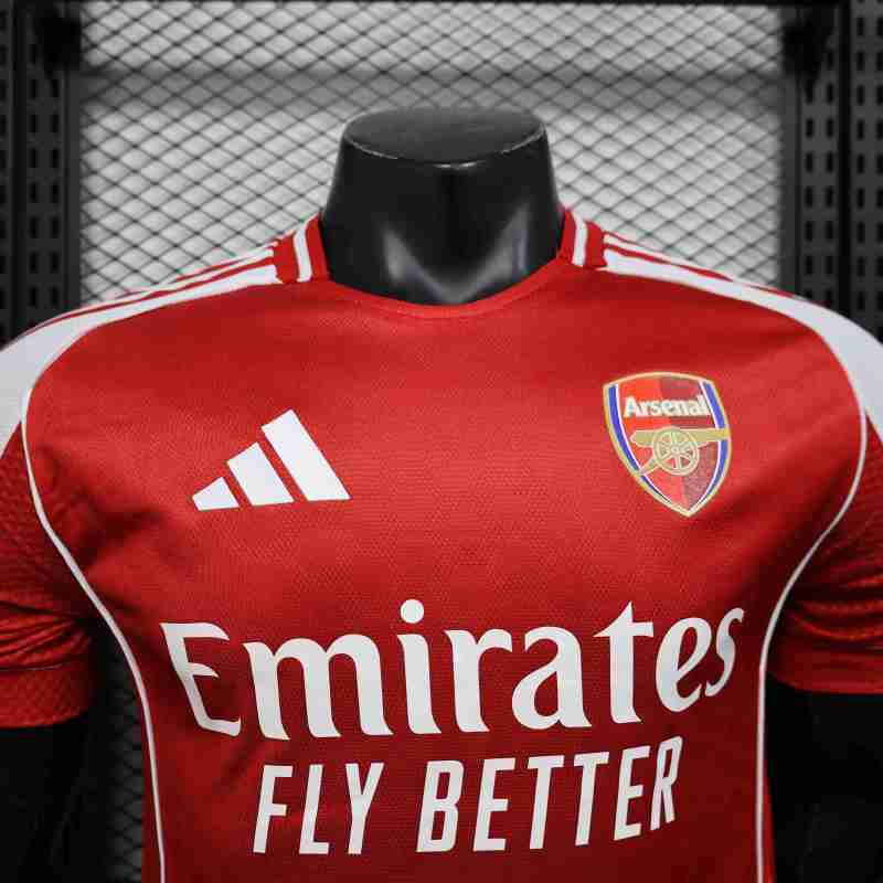 2025/2026 Player Version Arsenal Home Football Shirt