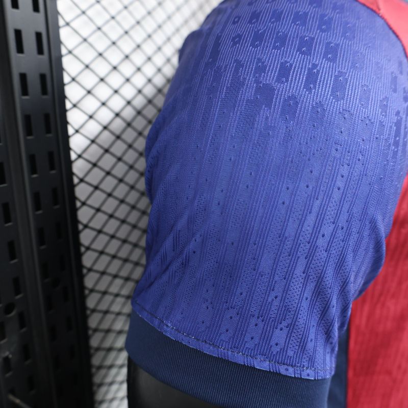 2024/2025 Players Edition Barcelona Home Big Corsage Football Jersey