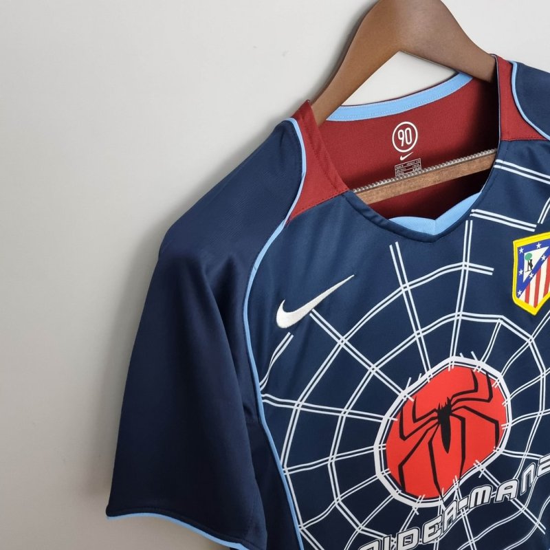 2004/2005 Retro Atletico Madrid Away Football Shirt