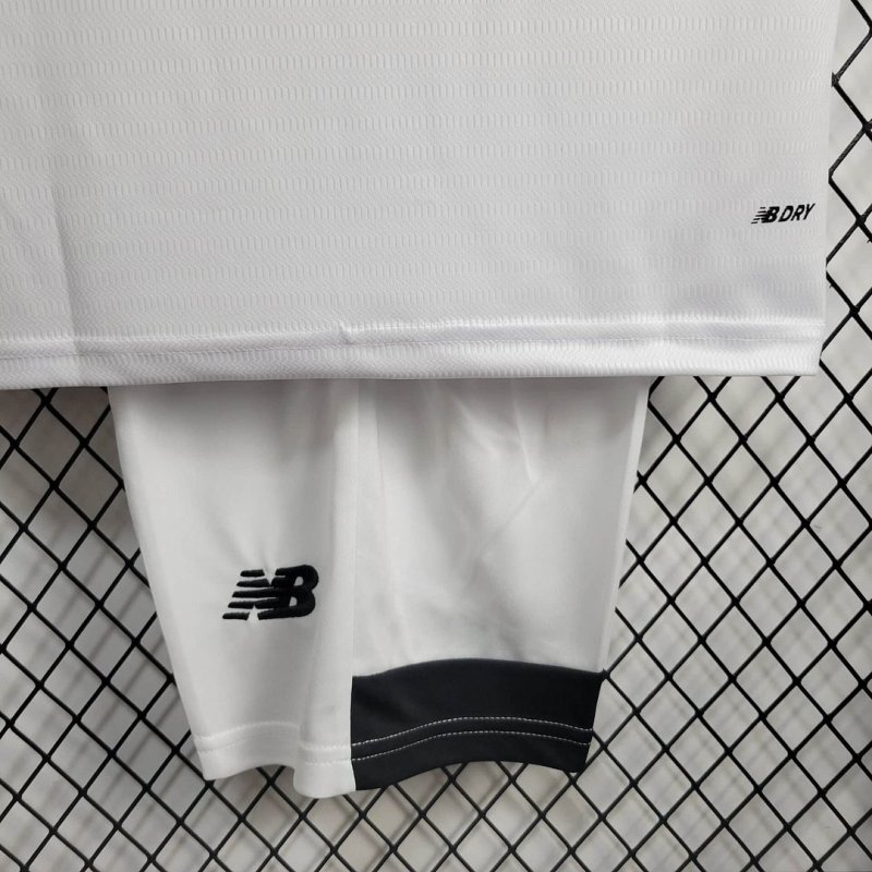 1:1 copy top quality 2024/2025 São Paulo Home Football Shirt Kids Size