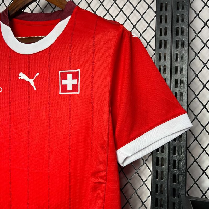 2024 Switzerland Home Football Shirt