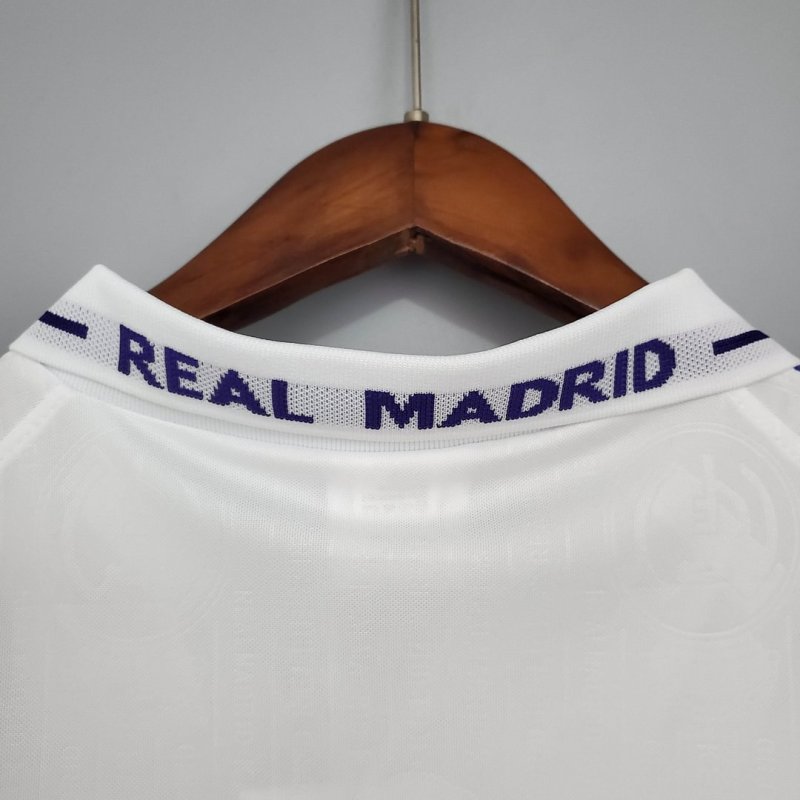 1996/1997 Retro Real Madrid Home Football Shirt