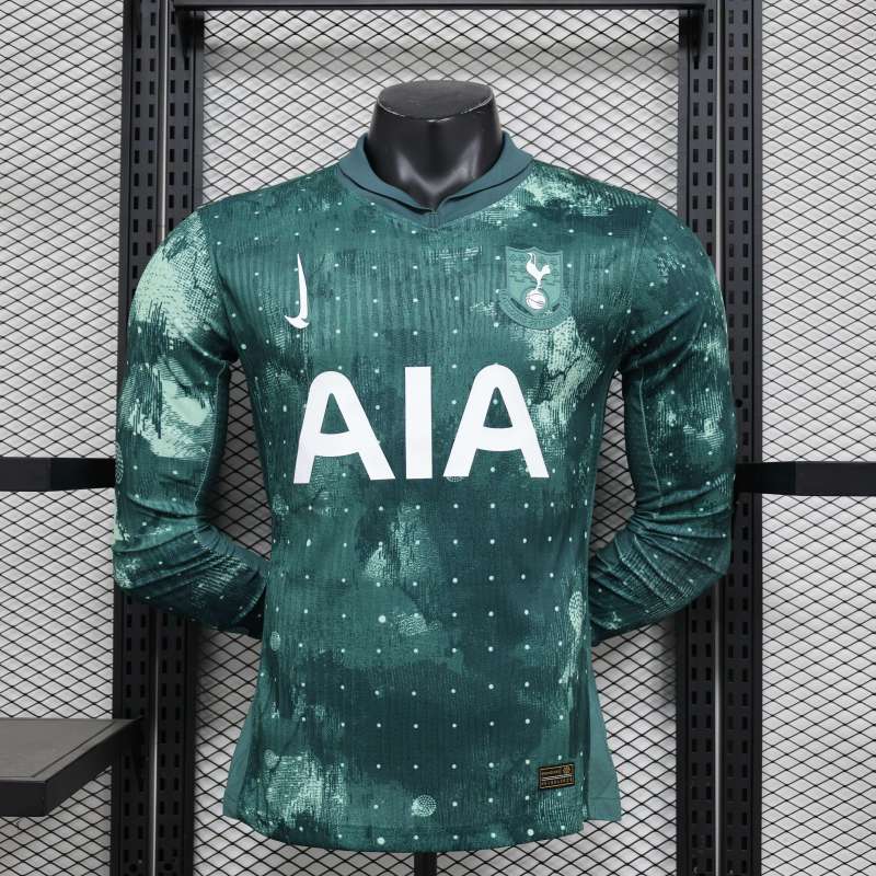 2024/2025 Player Edition Tottenham 2nd away long sleeve football shirt