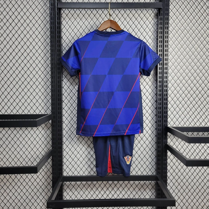 2024 Croatia Away Football Shirt Kids