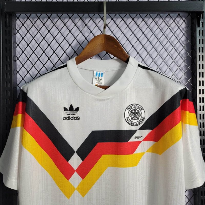 1990 Retro Germany Home Football Shirt