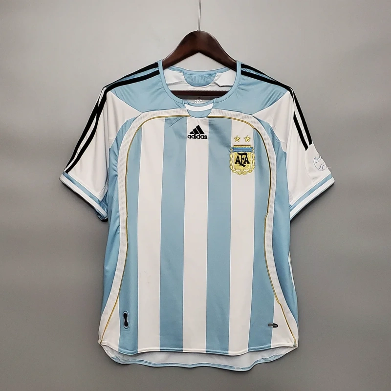 2006 Retro Argentina Home Football Shirt
