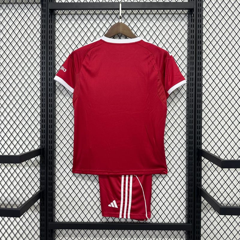 2025/26 Liverpool home jersey Kids kit