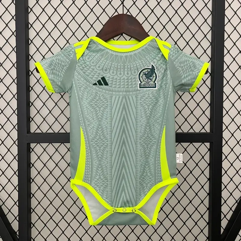 2024/25 Mexico National Team Away Baby One-Piece Jersey