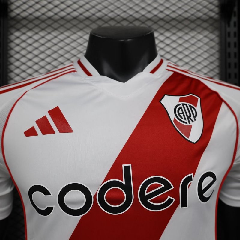 2024/2025 Player Version River Plate Home Football Shirt