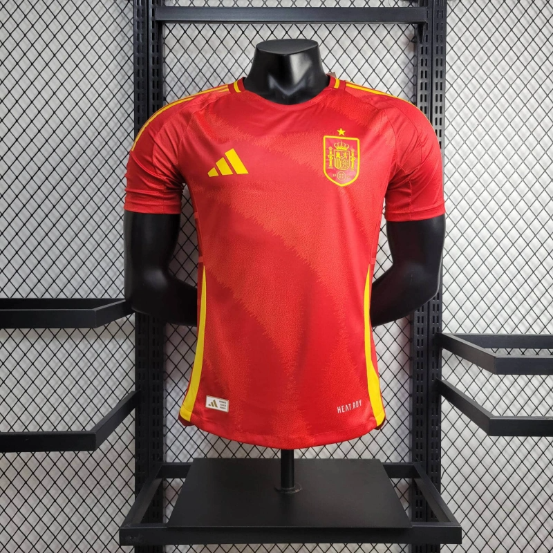 2024 Player Version Spain Home Football Shirt