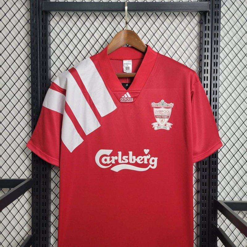 1992/1993 Retro Liverpool Home Football Shirt