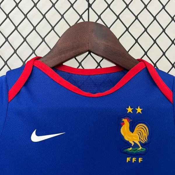 2024/25 France National Team Home Baby One-Piece Jersey