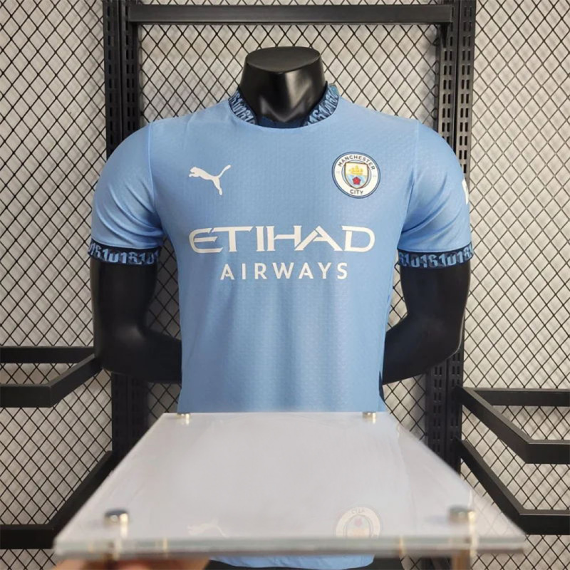 2024/2025 Player Version Manchester City Home Football Shirt
