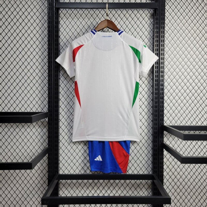 2024 Italy Away Football Shirt Kids Size