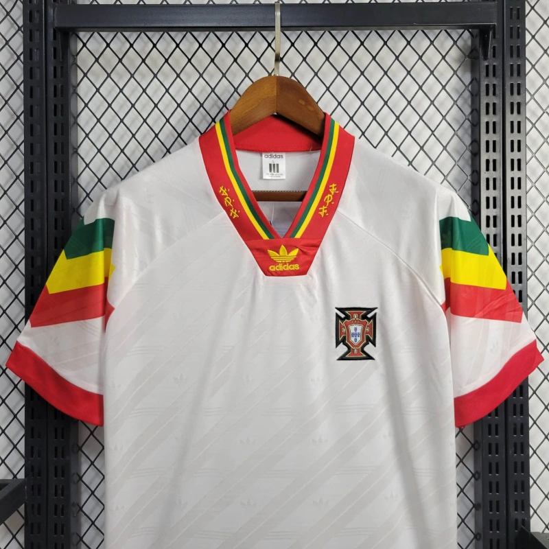 1992 Portugal Away Football Shirt