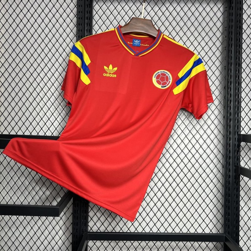 1990 Retro Colombia Home Football Shirt