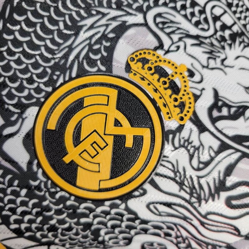 2024/2025 Player Version Real Madrid Special Edition Dragon Football Shirt 1