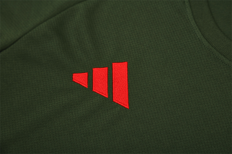 2025/26 short-sleeved Bayern green training suit