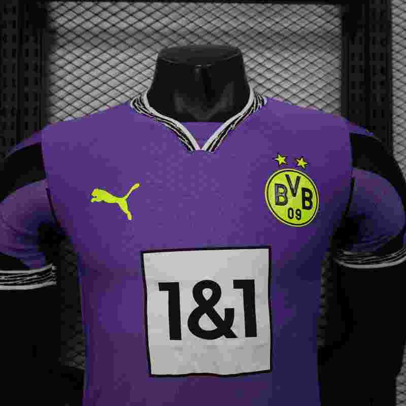 2025/2026 Dortmund Purple Goalkeeper Football Shirt