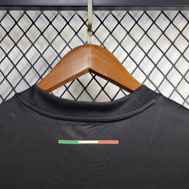 2024/2025 Lazio 50Th Anniversary Champion Edition Black Football Shirt