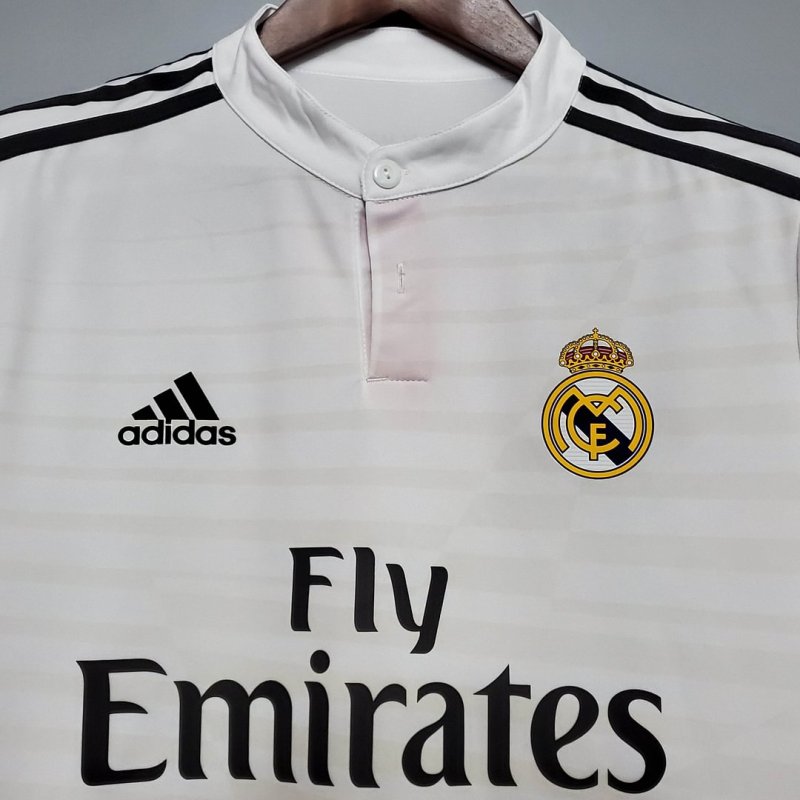 2014/2015 Retro Real Madrid Home Football Shirt