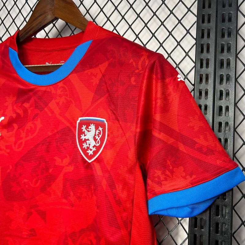 2024 Czech Republic Home Football Shirt