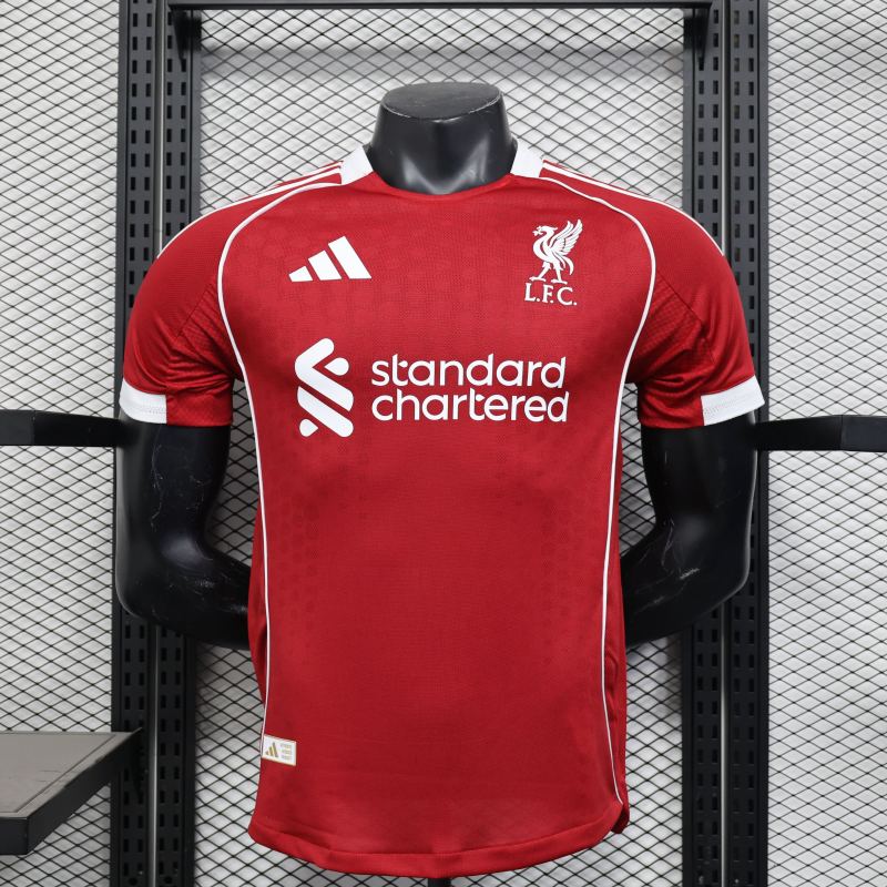 2025/26 Liverpool FC Red Player Shirt