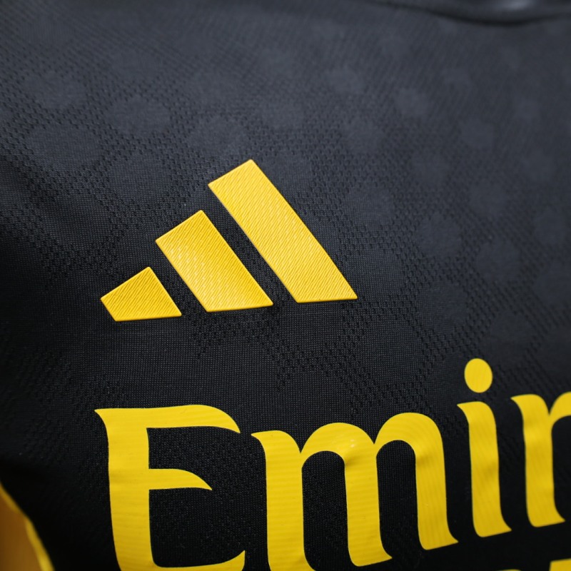 2025/26 Real Madrid Black and Gold Special Edition Football Jersey