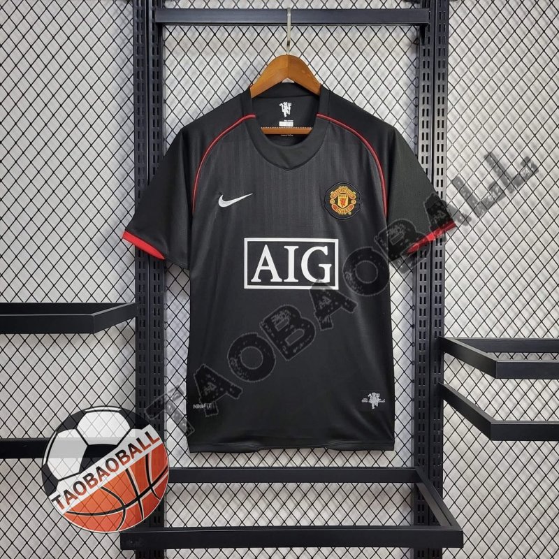 2007/2008 Vintage Manchester United Away Football Shirt