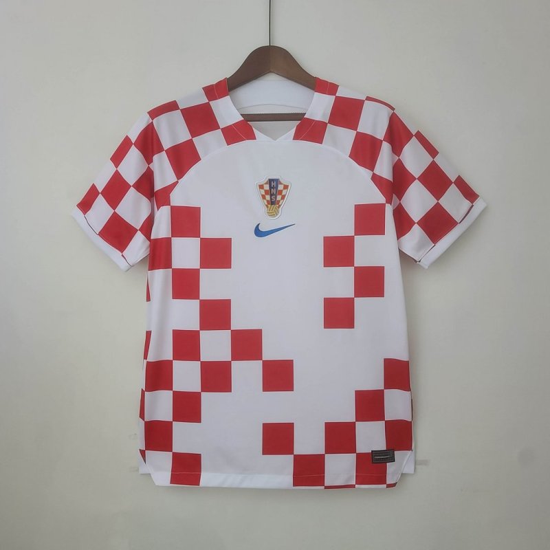 2022 Croatia Home Football Shirt